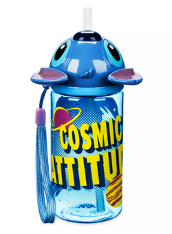 Disney Parks Stitch Figural Water Bottle - Lilo & Stitch New with Tag