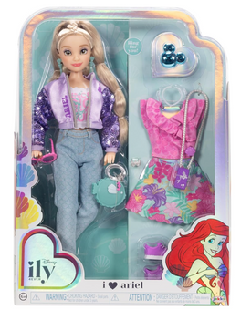 Disney ily 4EVER Inspired Ariel Fashion Doll Accessories Two Outfits