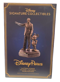 Disney Parks Signature Collectibles Partners Figurine Bronze Statue New With Tag