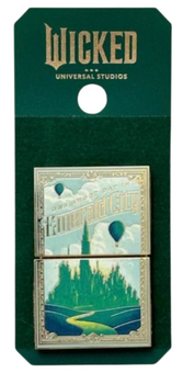 Universal Studios Wicked Emerald City Slider Pin New with Card