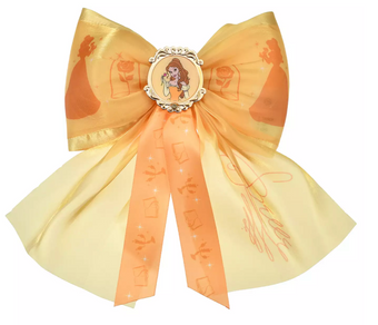 Disney Parks Disney Princess Belle Light-Up Bow Hair Accessory New With Tag
