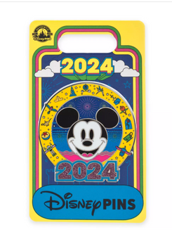 Disney Parks 2024 Mickey Mouse Pin New With Card