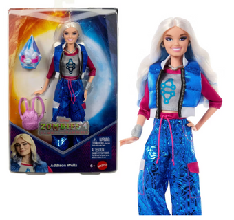 Disney Zombies 4: Dawn of the Vampires Addison Wells Doll Toy New With Tag