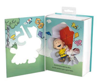 Hallmark Peanuts75th Anniversary Charlie Brown and Snoopy Christmas Ornaments