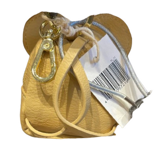 Disney Parks Loungefly Mickey Beignet Mini Backpack Bag Charm Keychain New