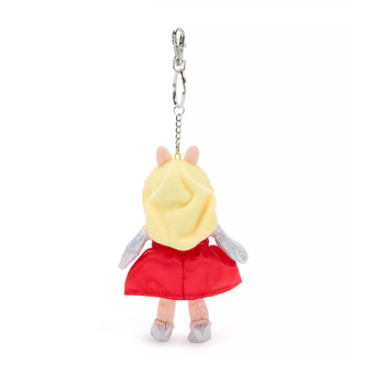 Disney Parks The Muppets Miss Piggy Plush Keychain Bag Charm New with Tag