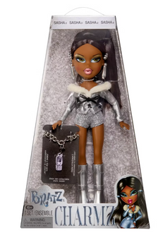 Bratz 9.5" Charmz Doll - Sasha Toy New With Tag