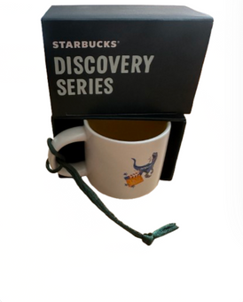 Starbucks Discovery Series Universal Orlando Resort Ornament Mug New with Box
