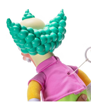 The Simpsons Good & Evil 16" Talking Krusty Pull String Doll Plush New With Tag