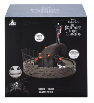 Disney Parks The Nightmare Before Christmas Musical Figurine Statue New With Box