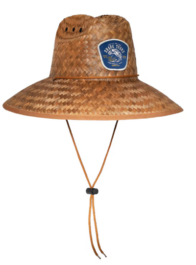 Universal Studios Jaws Shark Tours Adult Straw Hat New with Tag
