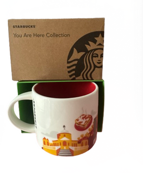 Starbucks You Are Here Bologna Italy Ceramic Coffee Rare Mug New with Box