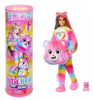 Barbie Cutie Reveal Care Bears Doll & Accessories, Series 2 Toy New with Box