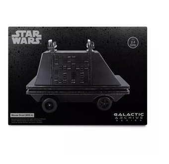 Disney Parks Star Wars Galactic Archive Series Mouse Droid MSE-6 New with Box