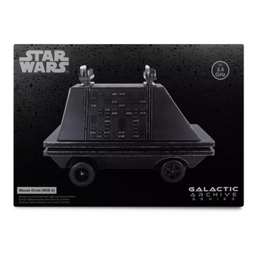 Disney Parks Star Wars Galactic Archive Series Mouse Droid MSE-6 New with Box