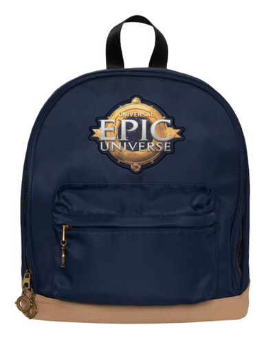 Universal Studios Epic Universe Logo Backpack New With Tag