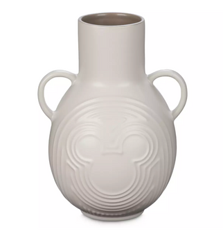 Disney Parks Home Collection Mickey Urn Silhouette with Handles Icon Vase New