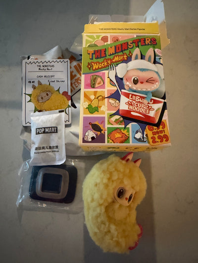 Pop Mart Labubu The Monsters Wacky Mart Fried Shrimp Vinyl Figure USA Seller New