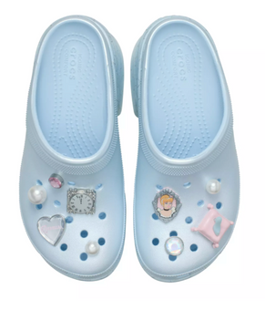 Disney Parks Cinderella Platform Clogs for Adults by Crocs M7/W9 New With Tag