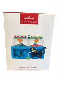 Hallmark 2024 Keepsake Mistletoe Fishmas Christmas Ornament New with Box