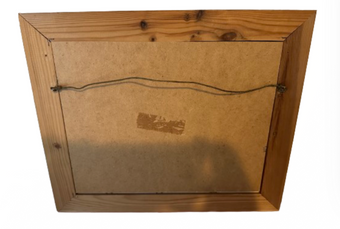 Disney Rare Winnie the Pooh Promise You'll Never Forget Me Ever Print Framed