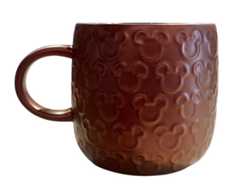 Disney Parks Mickey Mouse Icon Patina Bronze Coffee Mug New with Tag