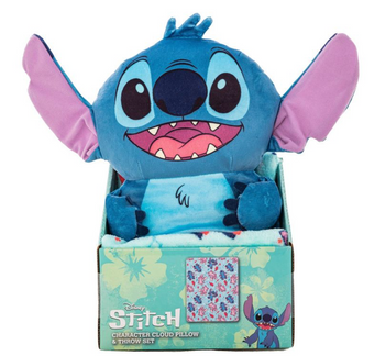 Disney Lilo & Stitch Touch Throw Blanket and HD Hugger New with Tag