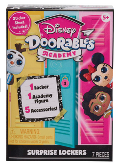 Disney Doorables Academy Surprise Locker Mystery Pack 1 RANDOM New With Box