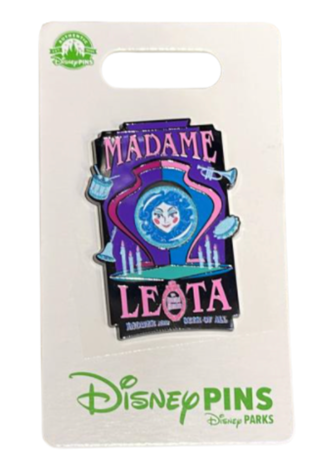 Disney Parks Haunted Mansion Madame Leota Pin New with Card