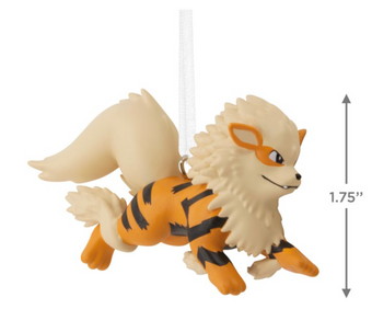 Hallmark Pokemon Arcanine Christmas Tree Ornament New With Box