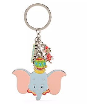 Disney Parks Dumbo Charm Keychain New With Tag