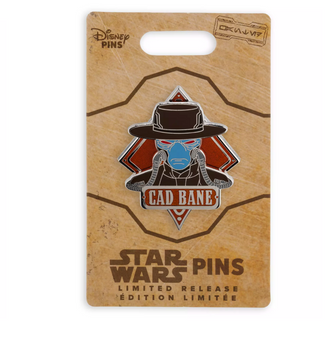 Disney Parks 2023 Star Wars Saga Cad Bane Limited Release Pin New with Card