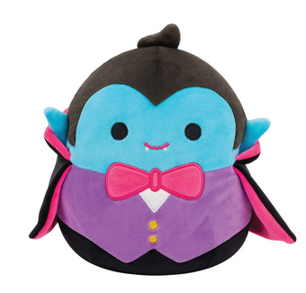 Squishmallows Official 8 inch Vanda the Neon Blue Vampire Plush Toy New w Tag
