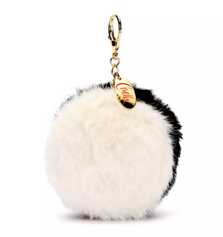 Disney Dalmatians Cruella De Vil Pom Pom Flair Compact Mirror Bag Charm New Tag