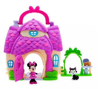 Disney Parks Minnie Mouse House Play Set Toy New With Tag