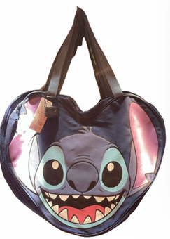 Disney Parks WDW Stitch Face Tote Bag New with Tags