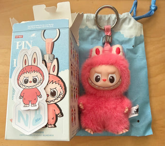 Pop Mart Labubu The Monsters Pin for Love Letter N Plush Keychain USA New