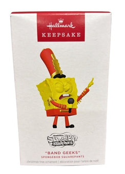 Hallmark Nickelodeon SpongeBob SquarePants "Band Geeks" Christmas Ornament New