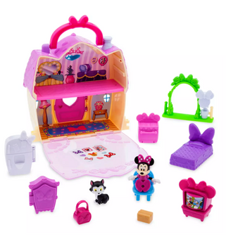 Disney Parks Minnie Mouse House Play Set Toy New With Tag