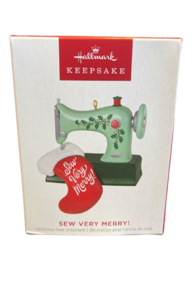 Hallmark 2023 Keepsake Sew Very Merry! Christmas Ornament New with Box