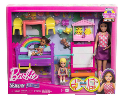 Barbie Skipper Babysitters Inc. Ultimate Daycare Playset Doll Toy New with Box