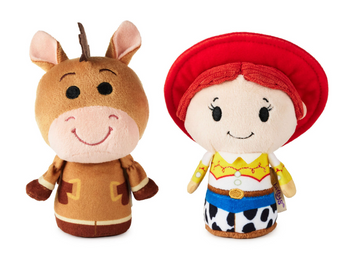 Hallmark itty bittys Disney Pixar Toy Story Jessie and Bullseye Plush Set New