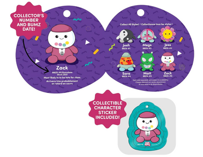 Bum Bumz 4.5 inch Holiday 8 Pack Santa Milk Maxine Festive Tree Tatiana New Box