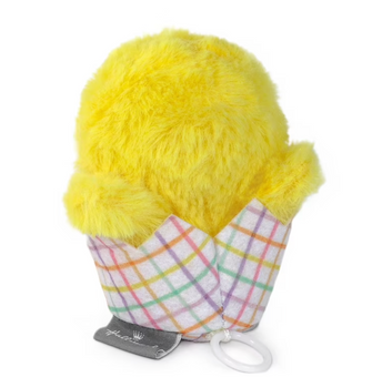 Hallmark Easter Plush Toy Zip-Along Chick in Egg New with Tag