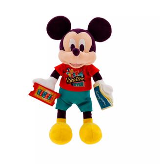 Disney Parks Play in the Park Mickey Best Vacation Ever Plush New with Tag