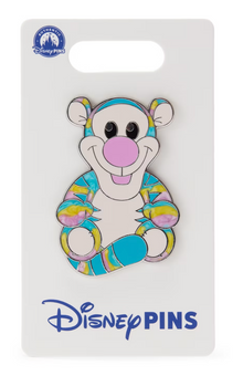 Disney Parks Tigger Tie-Dye Pin Winnie the Pooh New With Card