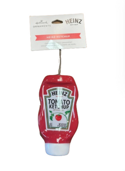 Hallmark Heinz Ketchup Bottle Shatterproof Christmas Ornament New with Tag