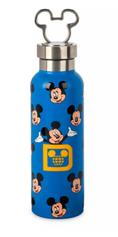 Disney Parks Mickey Mouse Stainless Steel Water Bottle – WDW New With Tags
