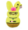 Peeps Peep Easter 15in Emo Yellow Punk Rock Bunny Plush New with Tag