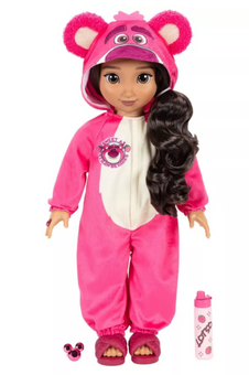 Disney ILY 4EVER Lotso Inspired 18” Doll Dark Brown Hair/Eyes Toy New W Box